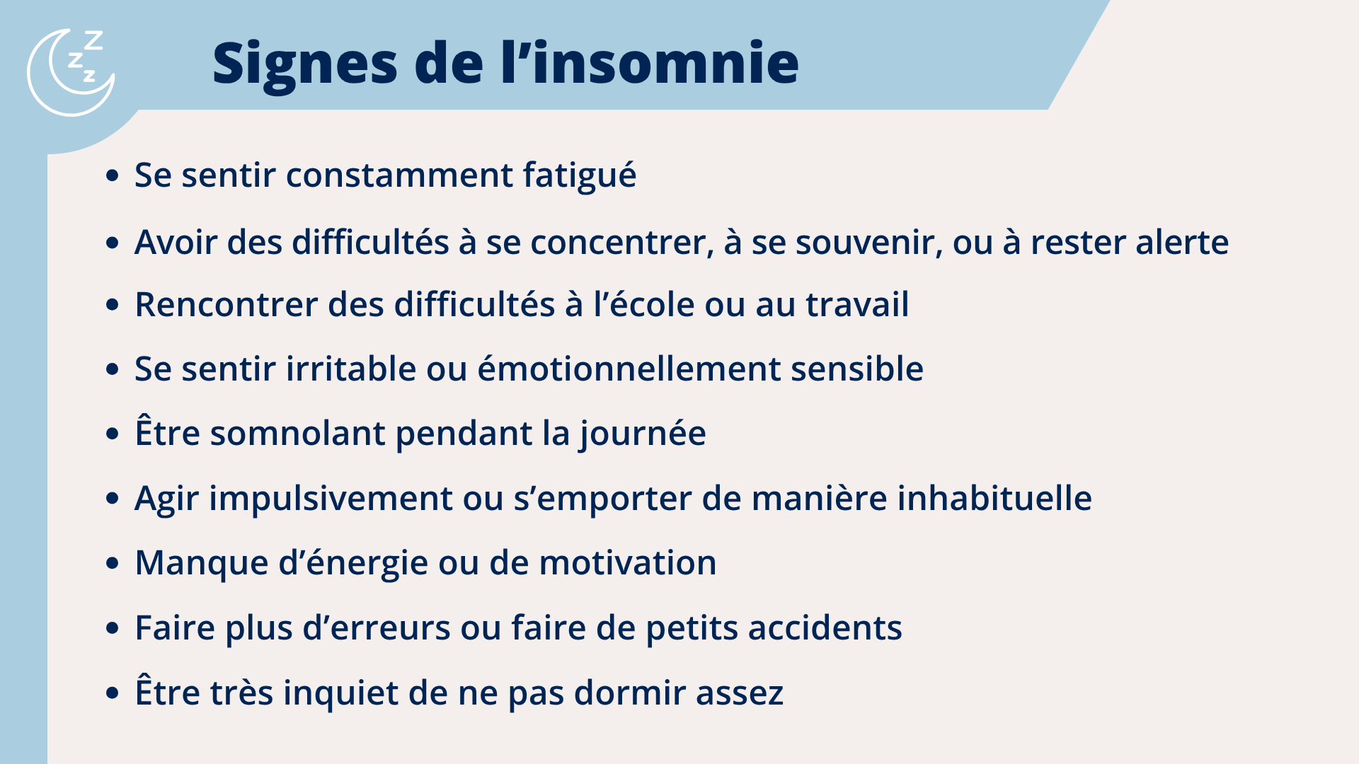 Signs of Insomnia- Signs of Insomnia-